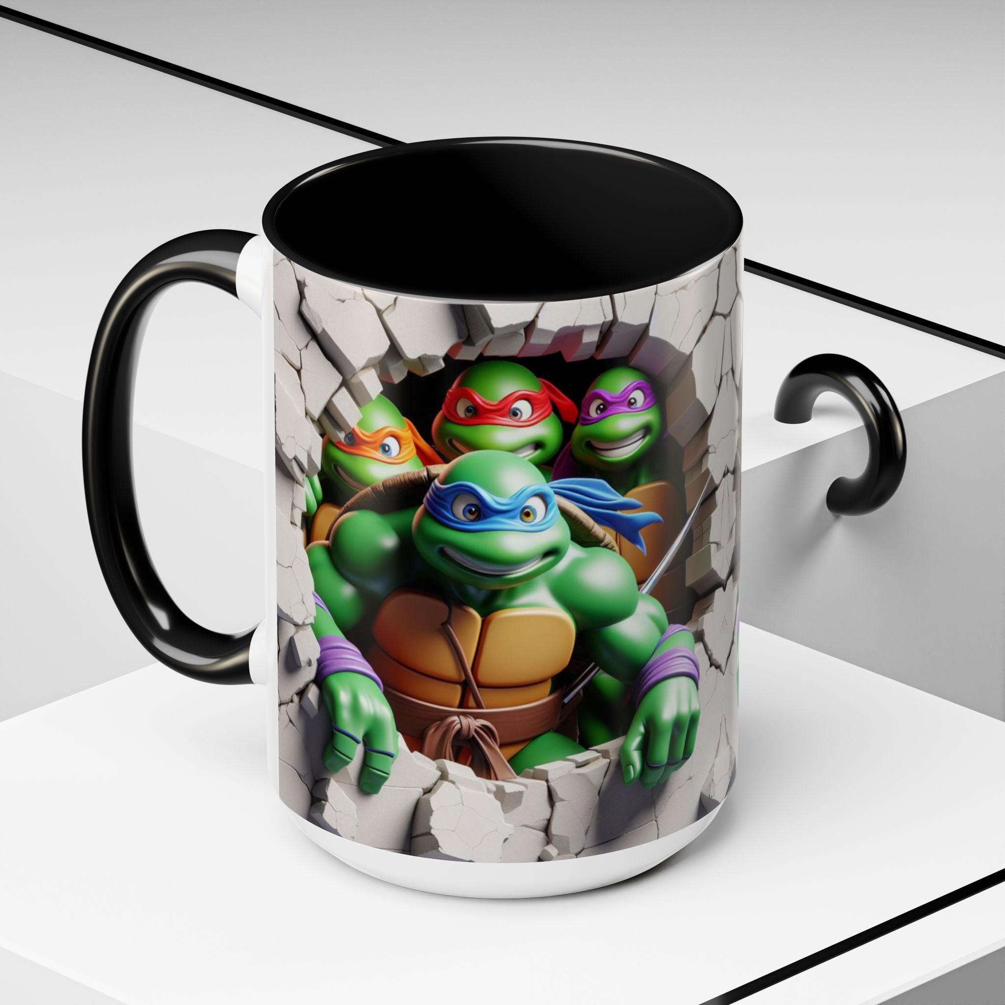 Teenage Mutant Ninja Turtles "Break Through" Coffee Mug – 11/15oz