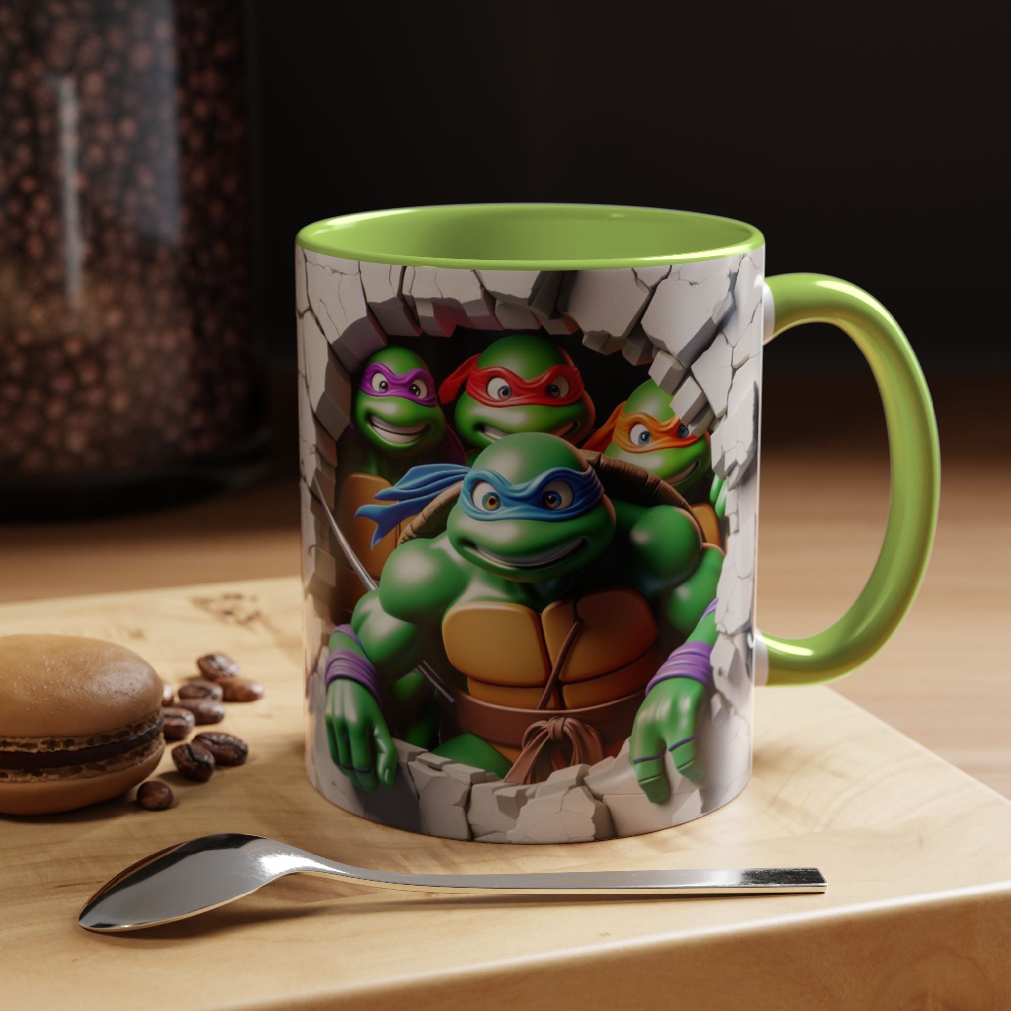 Teenage Mutant Ninja Turtles "Break Through" Coffee Mug – 11/15oz