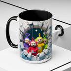 Teletubbies Tunnel Coffee Mug — Cute Retro Kids TV Character Design (11/15oz)