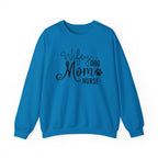 Wifey Dog Mom Nurse Sweatshirt - Cozy Crewneck for Nurses & Pet Lovers