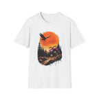 Off-Road Jeep Sunset T-Shirt — Adventure Forest Graphic Tee