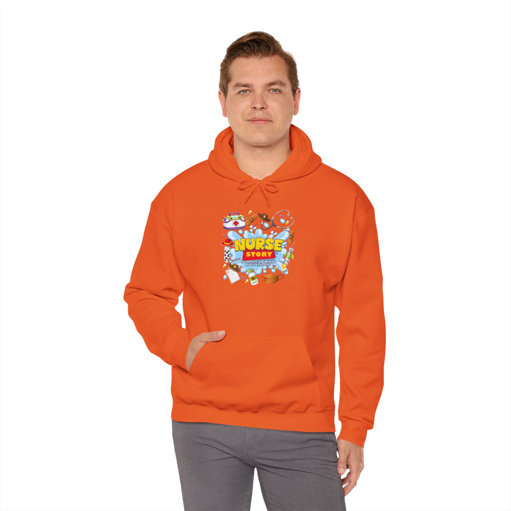 Nurse Story Hoodie – Cute 'Nurse Story' Medical Team Pullover