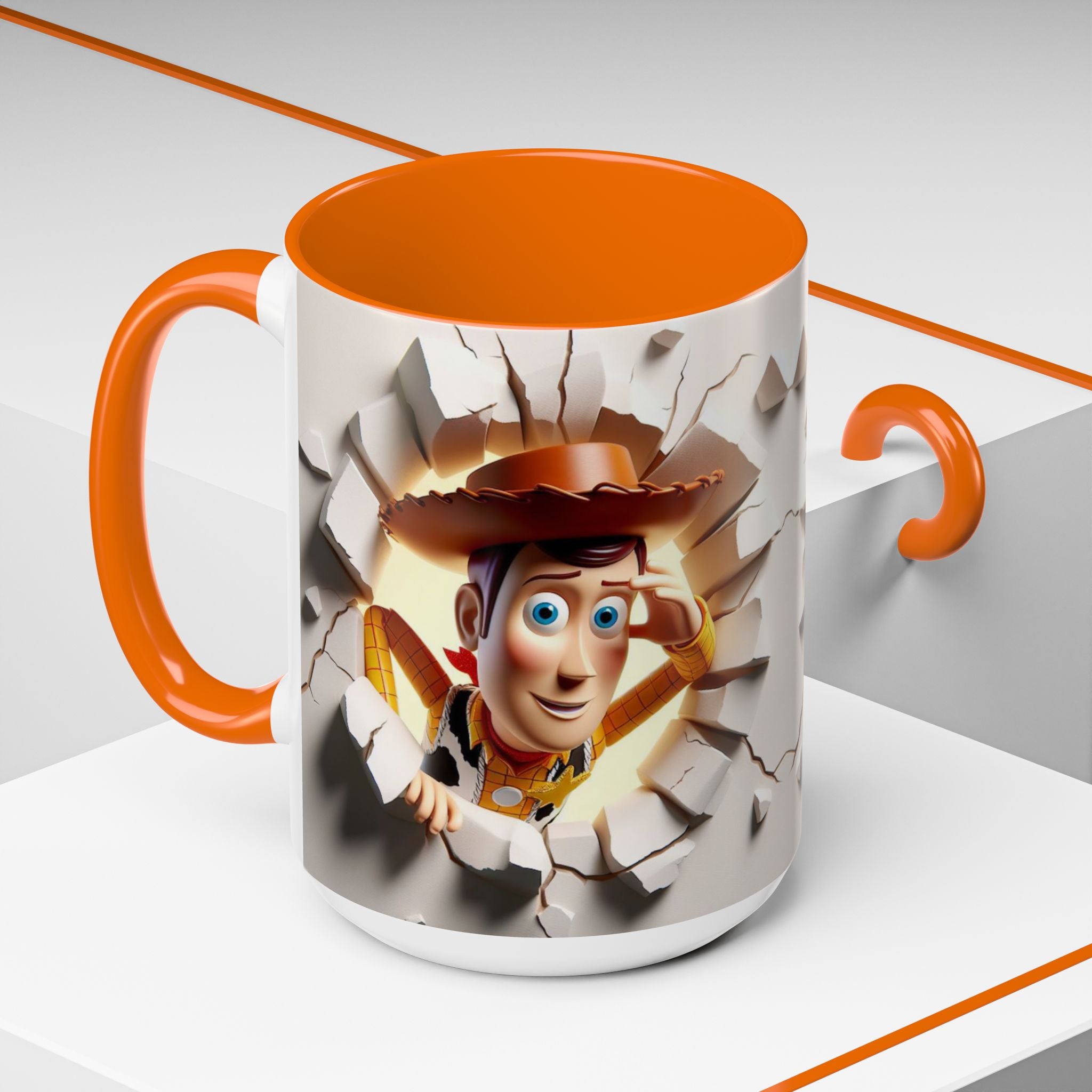 Toy Story Woody  "Break Through" Coffee Mug  (11/15 oz)
