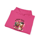 Coffee Hoodie — "Bean There, Brewed That" Cute Coffee Bean Pullover
