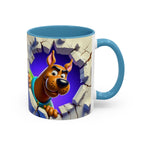 Scooby-Doo "Breaking Through" Accent Coffee Mug (11/15 oz)