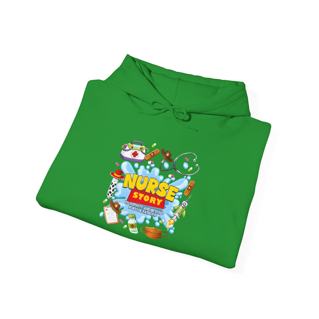 Nurse Story Hoodie – Cute 'Nurse Story' Medical Team Pullover