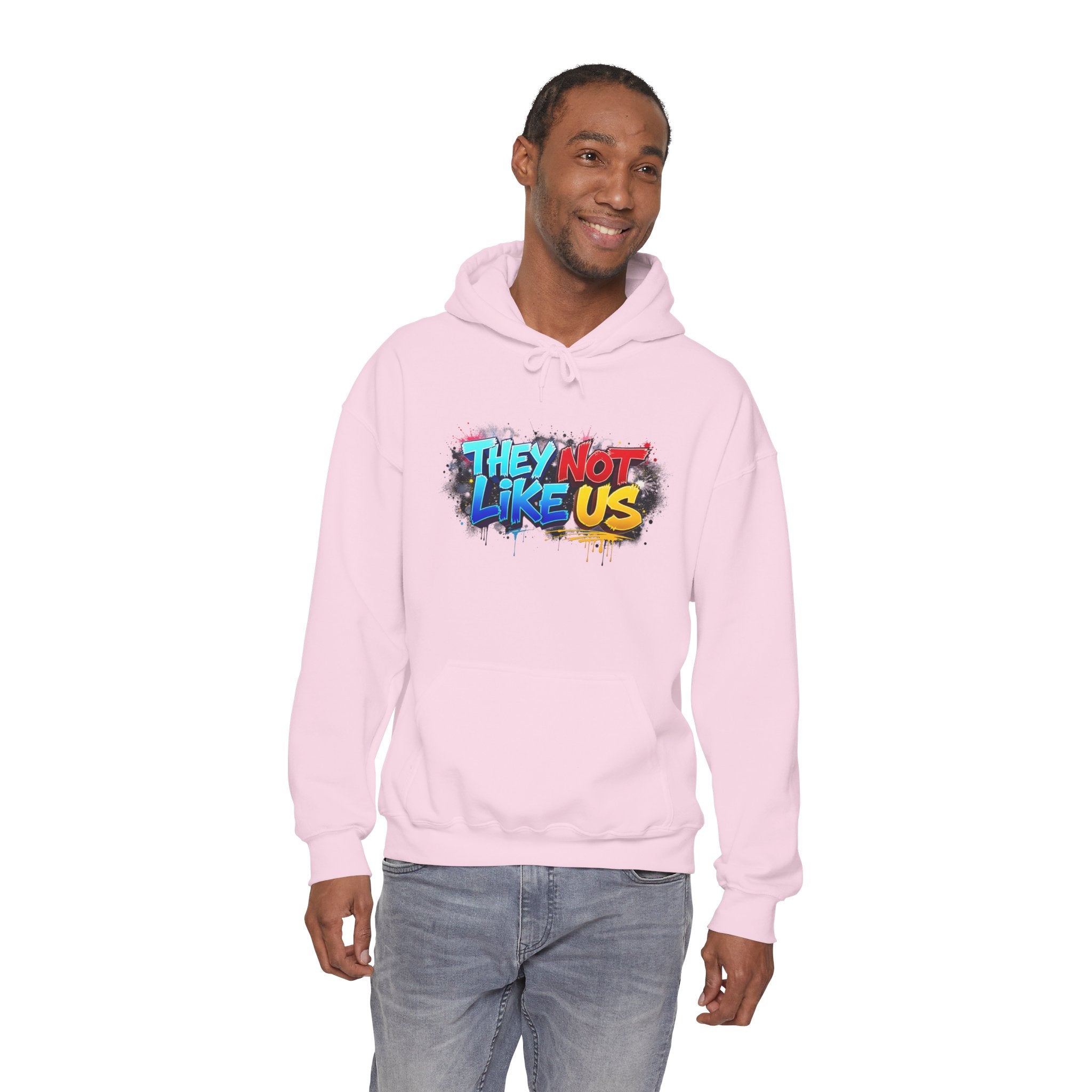 They Not Like Us Hoodie – Graffiti Streetwear Pullover Hoodie