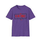 Love More Worry Less Heart Graphic (Inspirational Casual Top) T-Shirt