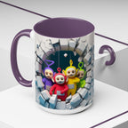 Teletubbies Tunnel Coffee Mug — Cute Retro Kids TV Character Design (11/15oz)