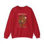 Unapologetically Dope Black Nurse Crewneck Sweatshirt – Brown Afro Nurse Stethoscope Design