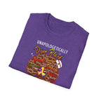 “Unapologetically Dope Black Nurse” Empowerment Tee —  Brown Afro Nurse T-Shirt