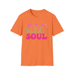 Wild Soul T-Shirt — Pink & Green Heart Graphic Tee