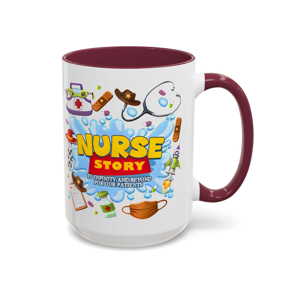 Nurse Story Coffee Mug – Fun Medical Theme 11oz/15oz