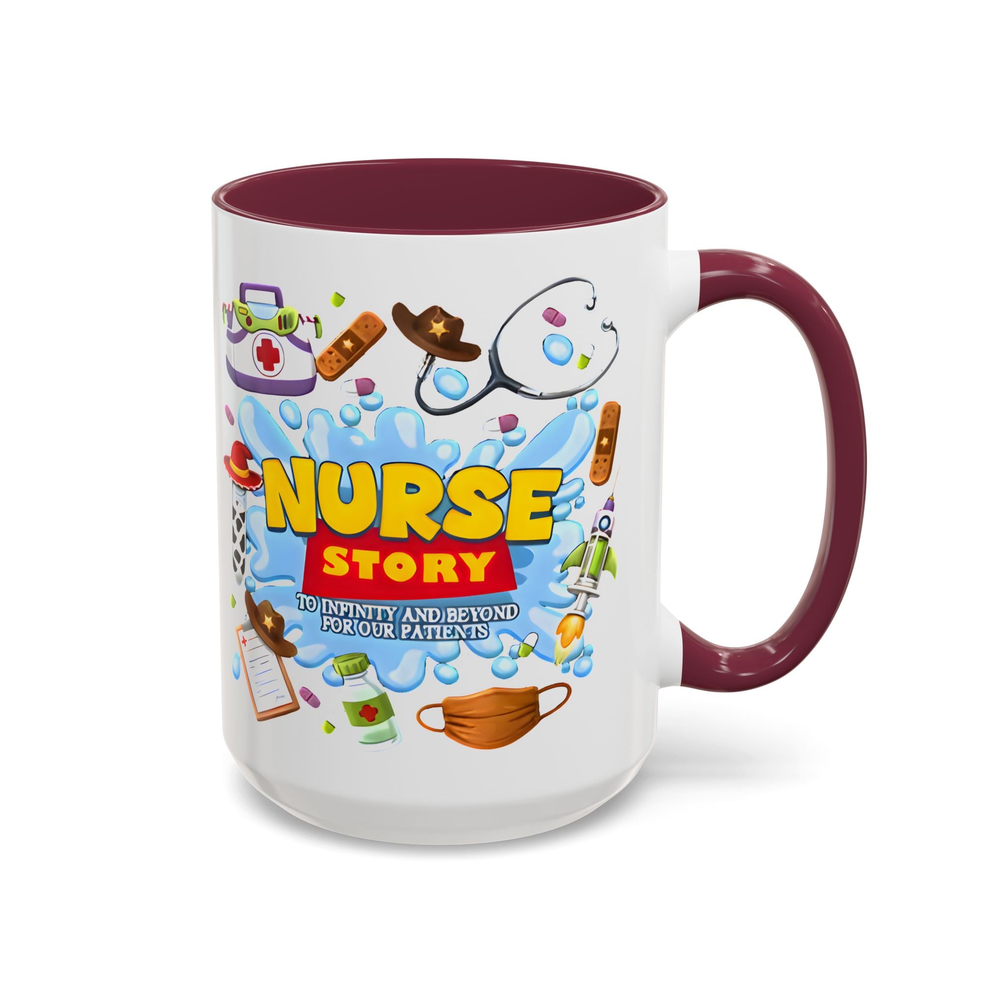 Nurse Story Coffee Mug – Fun Medical Theme 11oz/15oz