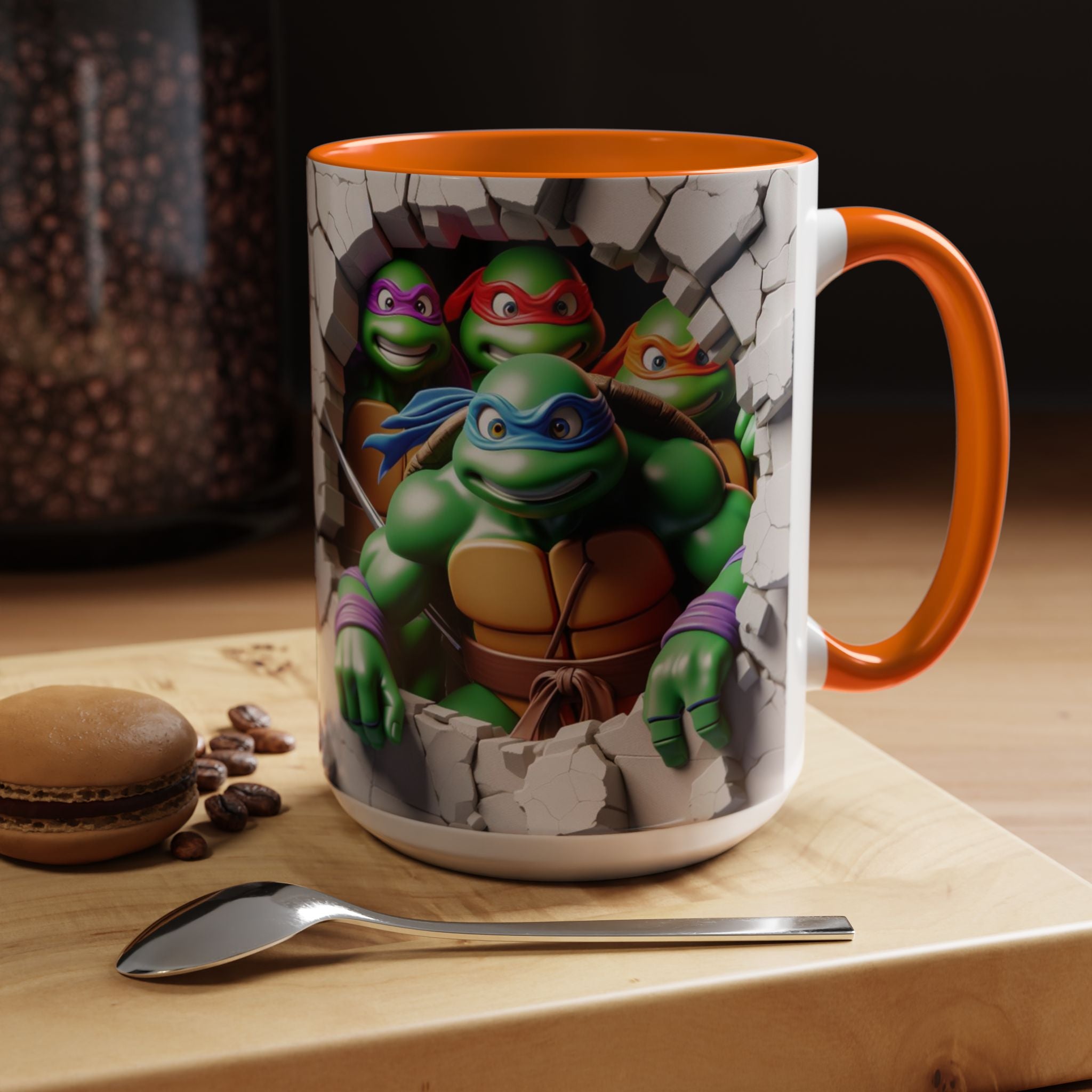Teenage Mutant Ninja Turtles "Break Through" Coffee Mug – 11/15oz