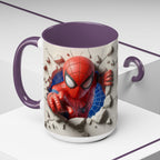 Spider-Man "Break Through" Accent Coffee Mug (11/15oz)