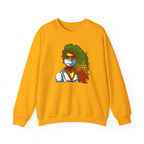 Nurse Hero Crewneck Sweatshirt — "Nurse: Queen of Care" Medical Tribute