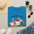 Coffee T-Shirt — "Life Without Coffee is Depresso" Cute Sad Coffee Tee