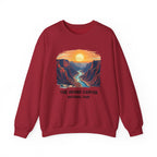 Grand Canyon National Park Crewneck Sweatshirt — Scenic Sunset Canyon Graphic