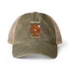 Unapologetically Dope Black Nurse - Women's Washed Mesh-Ponytail Back Cap