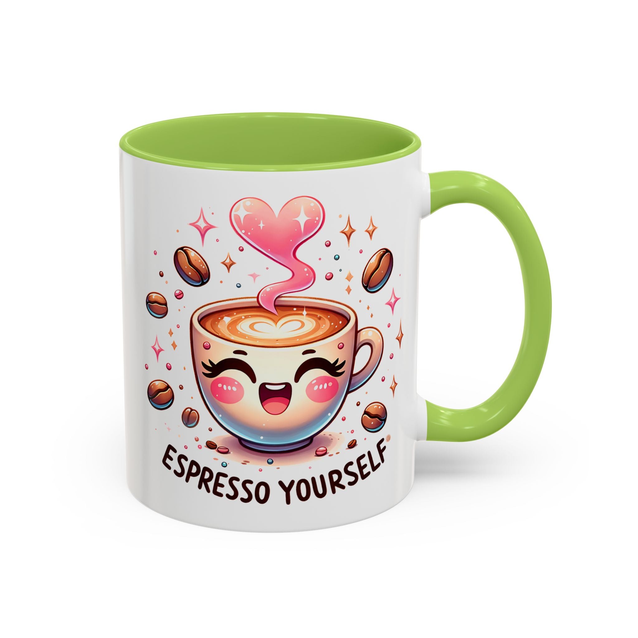 Espresso Yourself Coffee Mug — Cute Kawaii Cup Accent Mug (11/15oz)