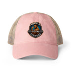 Van's Total Fitness Washed Mesh- Ponytail Back Cap