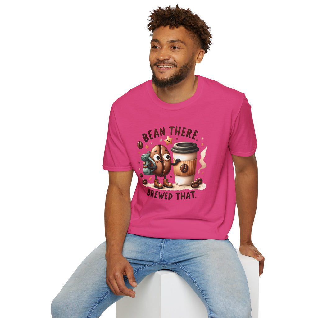Bean There Brewed That T-Shirt — Cute Coffee Bean Pun Tee