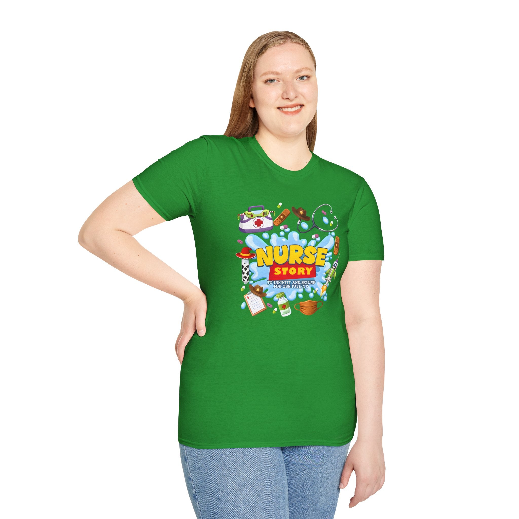Nurse Story T-Shirt — Cute Colorful Nursing Gifts for Nurses & Nursing Students