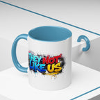 They Not Like Us Coffee Mug — Graffiti Accent Mug (11/15oz)