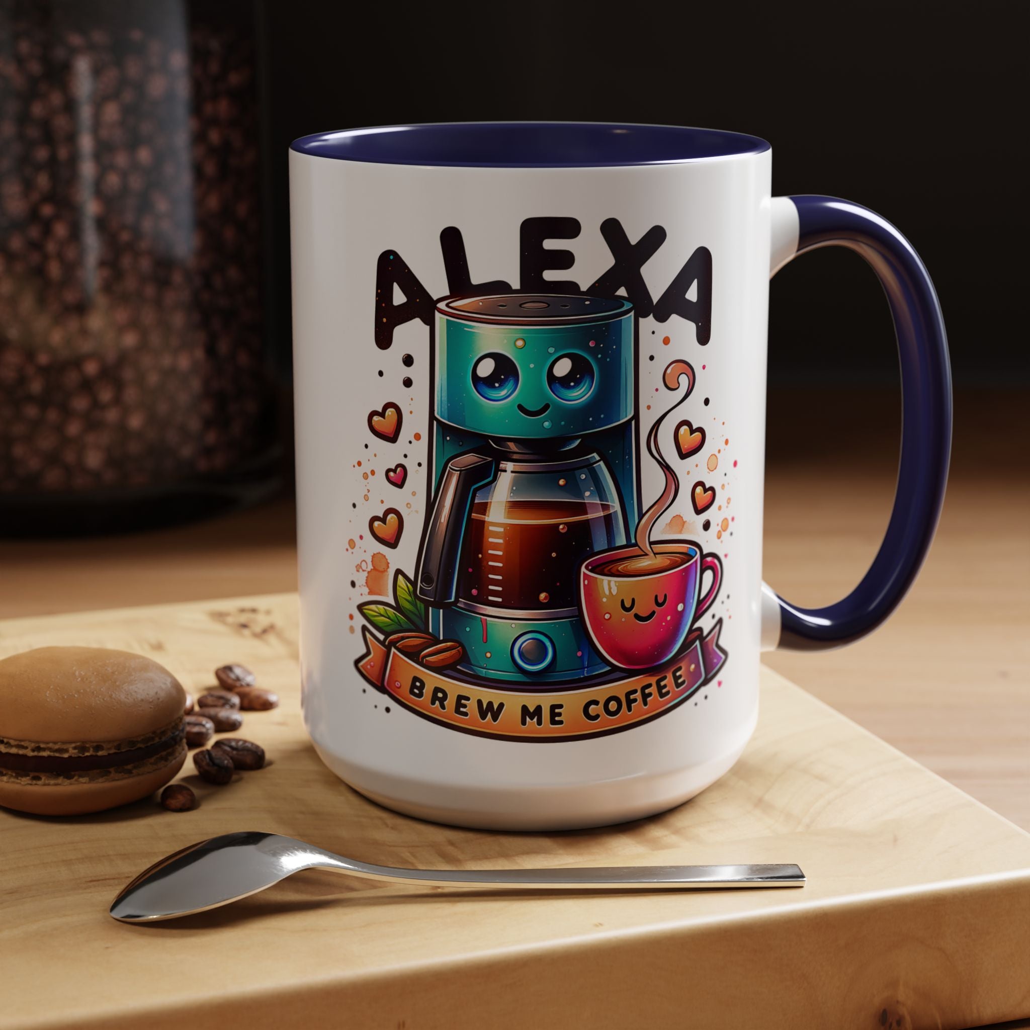Coffee Mug — Alexa Brew Me Coffee Cute Kawaii Coffee Lover Gift