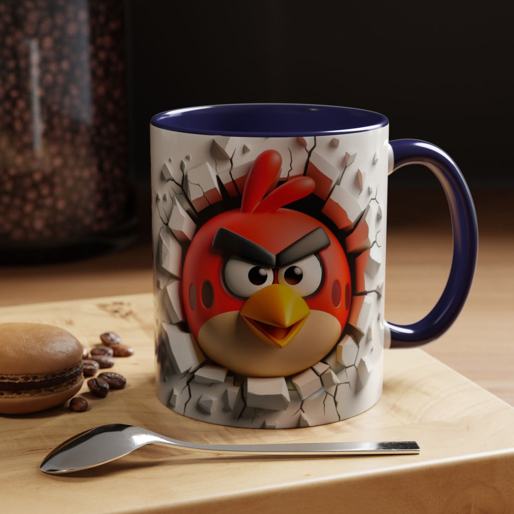Angry Bird "Break Through" Accent Coffee Mug (11/15oz)