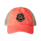 Van's Total Fitness Washed Mesh- Ponytail Back Cap