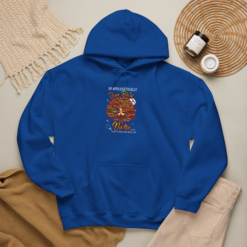 Unapologetically Dope Black Nurse Hoodie