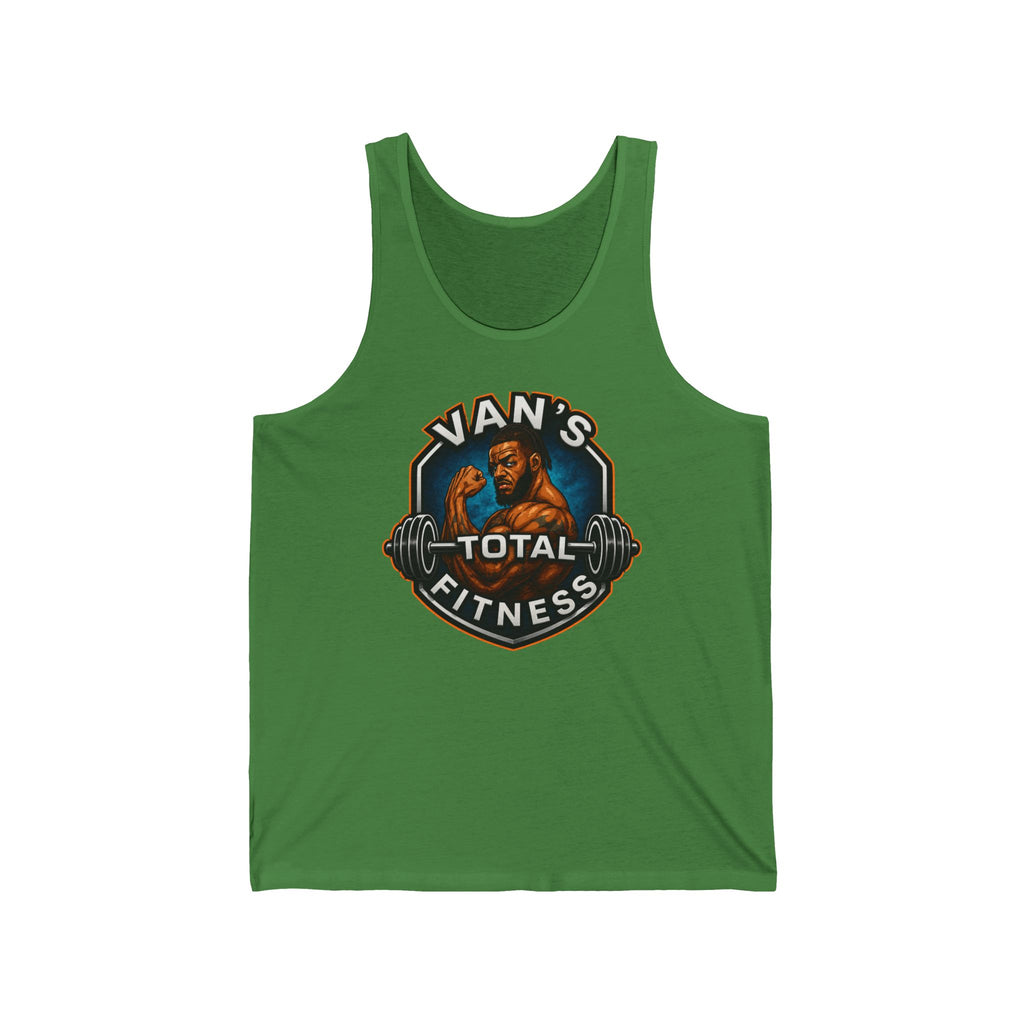 Van's Total Fitness Tank Top — Gym Workout Muscle Tank