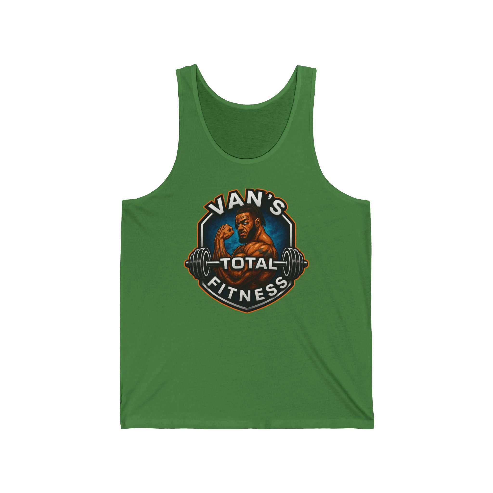 Van's Total Fitness Tank Top — Gym Workout Muscle Tank