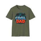 Cool Dad Graphic T-Shirt — Vintage Tropical Palm Beach Father’s Day Tee