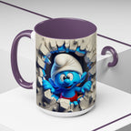 Smurf Breakthrough Coffee Mug — Ceramic 11/15oz