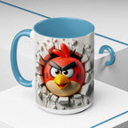 Angry Bird "Break Through" Accent Coffee Mug (11/15oz)