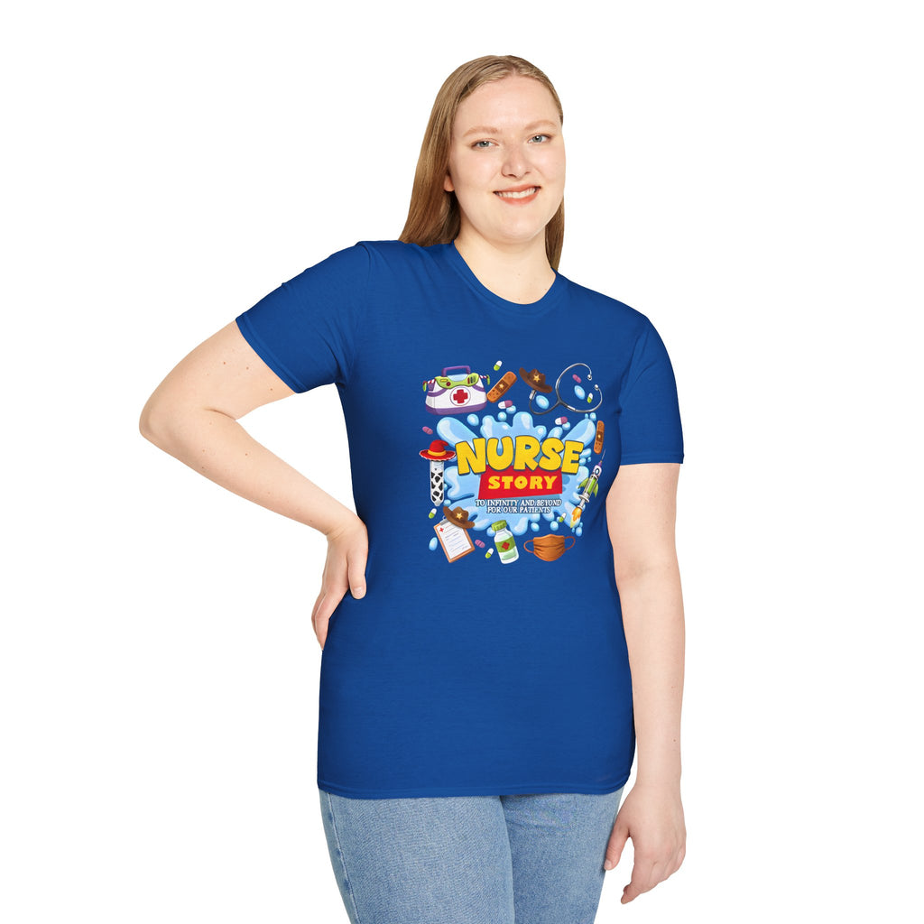 Nurse Story T-Shirt — Cute Colorful Nursing Gifts for Nurses & Nursing Students