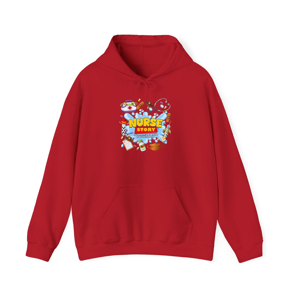Nurse Story Hoodie – Cute 'Nurse Story' Medical Team Pullover