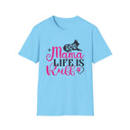 Dog Mama Life Is Ruff T-Shirt — Funny Dog Mom Tee