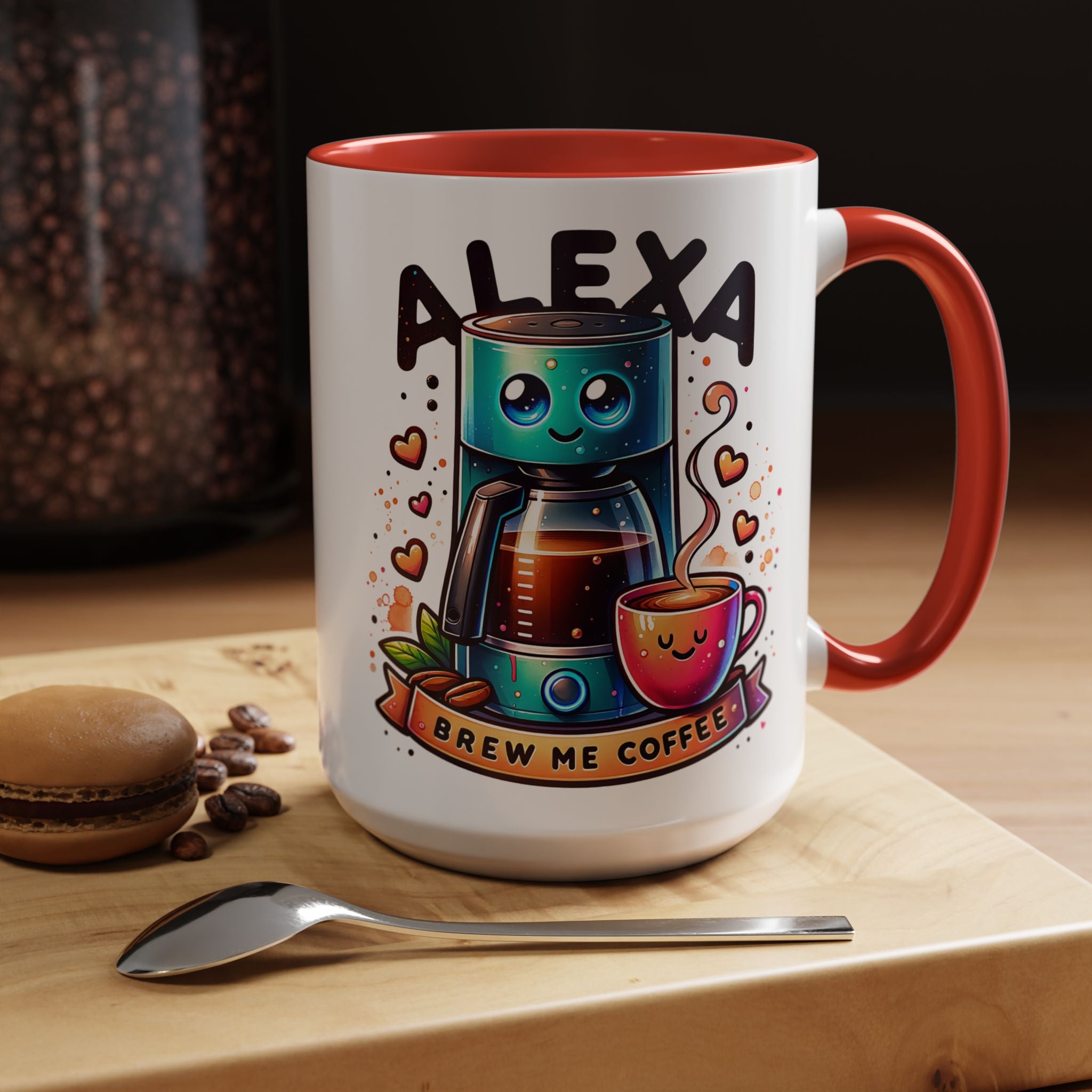 Coffee Mug — Alexa Brew Me Coffee Cute Kawaii Coffee Lover Gift