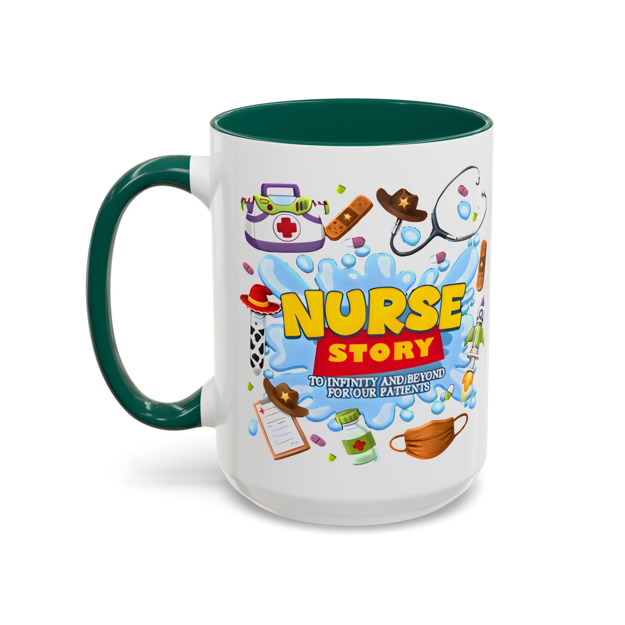 Nurse Story Coffee Mug – Fun Medical Theme 11oz/15oz