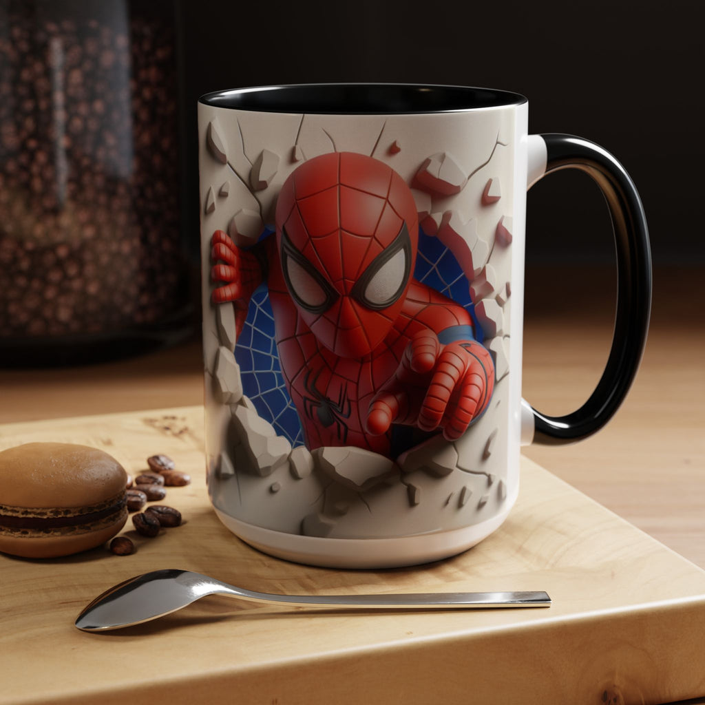 Spider-Man "Break Through" Accent Coffee Mug (11/15oz)