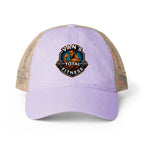 Van's Total Fitness Washed Mesh- Ponytail Back Cap