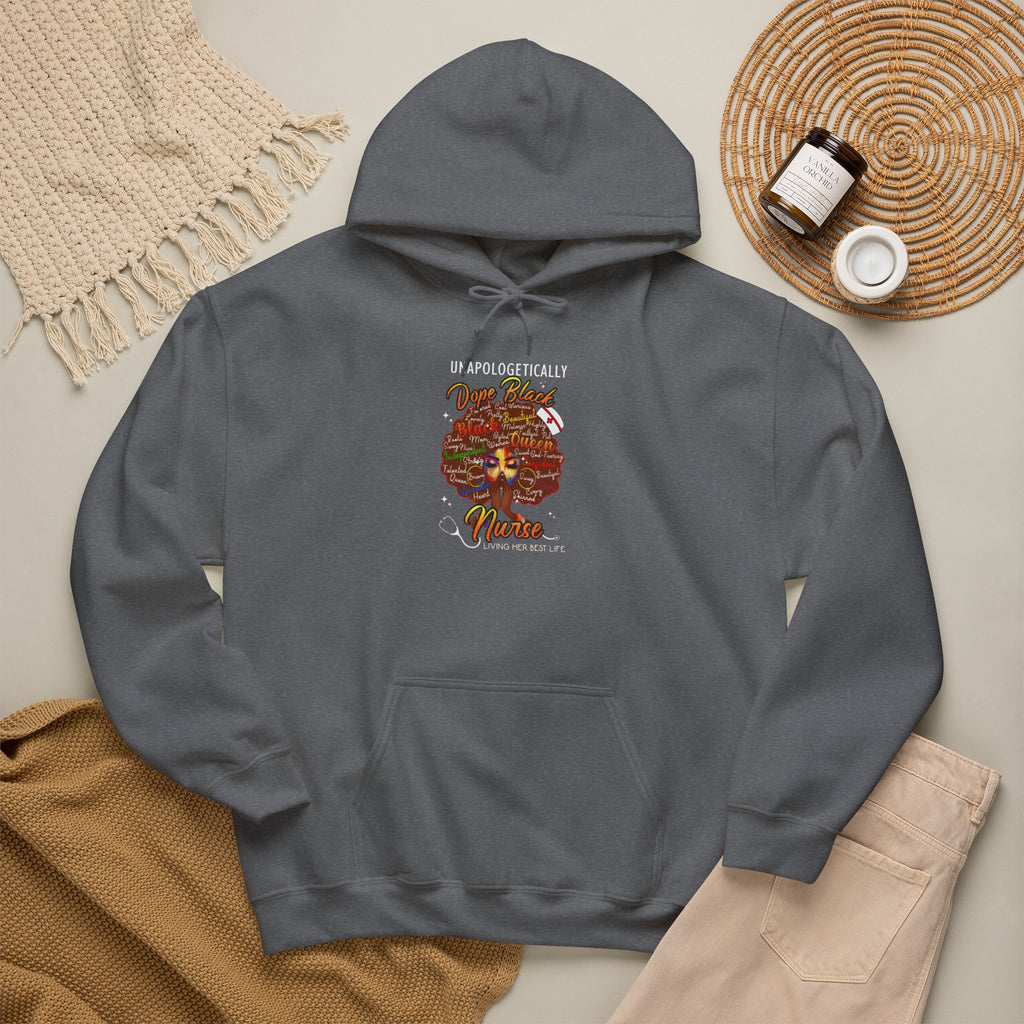 Unapologetically Dope Black Nurse Hoodie
