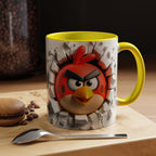 Angry Bird "Break Through" Accent Coffee Mug (11/15oz)