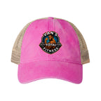 Van's Total Fitness Washed Mesh- Ponytail Back Cap