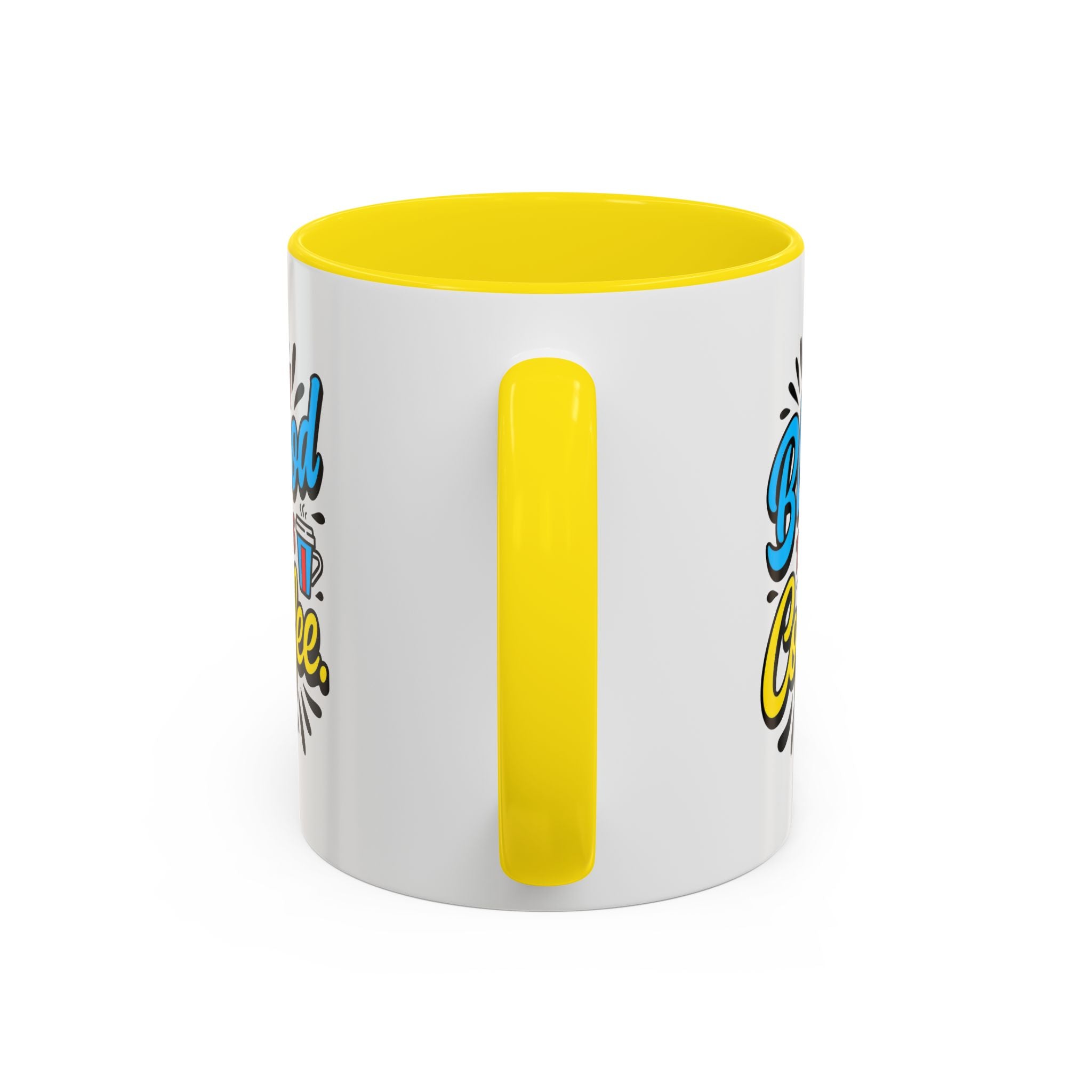 Coffee Mug — "My Blood Type Is Coffee" Accent Ceramic Mug (11/15oz)
