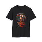 Black Nurse Magic T-Shirt – Nurse w/Black Afro Graphic Tee for Black Nurses